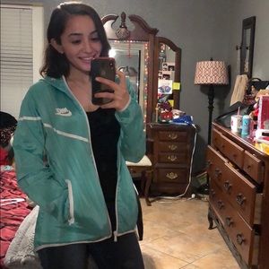 Medium Nike Jacket Minty Blue 💙